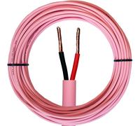 50m Low Smoke Speaker Cable - 16 AWG 1.5mm 6A - CCA LSZH 100V Double Insulated Loops Multi One Size