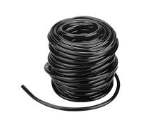 50m Micro Drip Irrigation Line - 4.6 mm (3/16") Flexible Supply Pipe Laid Above Ground Underground UV-Stabilised Tube for Garden Beds, Lawns, Agricultural Use Fits Standard Drippers Sprinklers