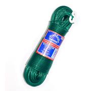 50M - Quality Everlasto 'wyercentor' Steel Core Coloured Clothes/washing Line 3.5mm Thick (Green)