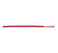 50m Red Automotive Cable - 16.5 Amps - Thin Walled - Single Core Conductor
