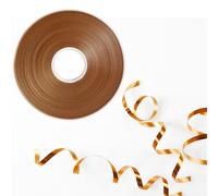 50m Shiny Orange Curling Ribbon - Laser Curly Ribbon for Balloons, Gift Wrapping, Art Crafts, Wedding, Birthday, Christmas Decorations
