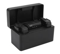 50M Stable Signal Wireless Lavalier Microphone with Noise Reduction, Clear Sound Recording, 6 Hrs Battery for Devices, 2.4G, Charging Case 17Hrs Use