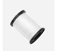 50m Strong Bonded Nylon Sewing Threads 0.68mm Wide White Nylon Upholstery Thread for Sewing Project Kite Shoes Making