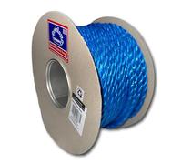 50M TRADE REELS EVERLASTO BLUE POLYPROPYLENE POLY ROPE 6MM 8MM 10MM 12MM 14MM (10MM)