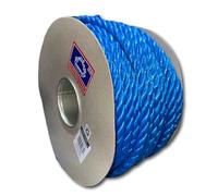 50M TRADE REELS EVERLASTO BLUE POLYPROPYLENE POLY ROPE 6MM 8MM 10MM 12MM 14MM (14MM)
