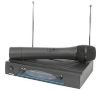 50m Wireless Microphone Receiver System VHF Handheld Singer Karaoke Tannoy Radio