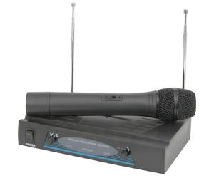 50m Wireless Microphone Receiver System VHF Handheld Singer Karaoke Tannoy Radio