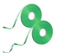 50m X 2 Rolls Green Ribbon for Balloons, Mooshy Green Curling Ribbon 5mm String for Balloons Birthday Wedding Christmas Festival Party Decorations Gift Crafts Wrapping Flower