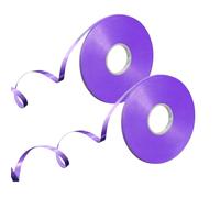 50m X 2 Rolls Purple Ribbon for Balloons, Mooshy Purple Curling Ribbon 5mm String for Balloons Birthday Wedding Christmas Festival Party Decorations Gift Crafts Wrapping Flower