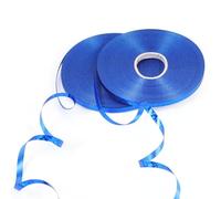 50m x 2 Rolls Shiny Blue Ribbon for Balloons Curling Ribbon, Balloons String Ribbons for Gift Wrapping Christmas Birthday Crafts Wedding Party Decorations Blue 5mm