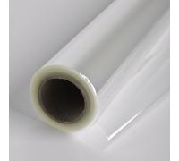 50m x 80cm Roll Clear Cellophane Wrap (pre rolled on one tube). Florist Quality Cello Bouquet / Gift / Hamper / Basket Wrapping