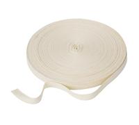 50Meters Cotton Twill Tape Ribbon 54.7Yards Soft Natural Herringbone Webbing Tape Roll Twill 1/2 Inch Wide Beige Linen Fabric Ribbon Bias Book Binding Tape for DIY Sewing Dressmaking Alterations Craft