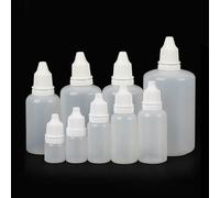(50ml, 50pcs) Wholesale dropping bottle Liquid Dropper Refillable Bottles Empty Plastic Squeezable Travel Paint Eye medicine bottle