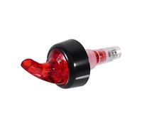 50ml Automatic Measured Bottle Pourer - Quick Shot Spirit Measure for Wine Cocktail Dispenser, Home Bar Tool (Red)