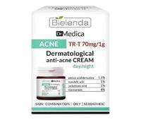 Bielenda Dr Medica Anti Acne Face Cream Oily Skin Moisturiser Matte Day Night UK