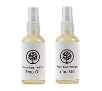 50ml Bottle of Pure FREE RANGE Australian EMU Oil - Pack of 2