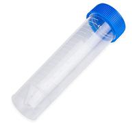 50ml Centrifuge Tube, Economy, PP Material, Printed Graduation, Blue Cap, Skirted Conical Bottom, Non-Sterile, Karter Scientific 403S2 (Pack 50)