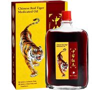 50ml Chinese Red Tiger Medicated Oil, Tiger Massage Oil for Muscle Pain Massage Oil Muscle Relax Suitable Muscle Discomfort Relief Travel Fatigue Recovery Outdoor Activity Support