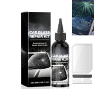 50ML Cracks Gone Car Windscreen Repair Kit,Nano Glass Repair Fluid & Scratch Remover for Windshield Chip & Cracked Glass Repair,Diy Universal Windshield Repair Kit,Long-Lasting Diy Crack Chip Removal