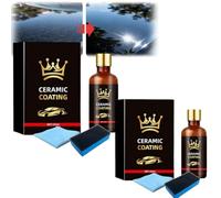 50ML Crystal Serum,Advanced Graphene Ceramic Coating for Cars,Ceramic Car Coating Kit,9H Hardness Spray Coatings,Crystal Gloss Auto Coatings Liquid for Car Detailing
