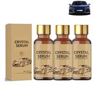 50ml Crystal Serum, Advanced Graphene Ceramic Crystal Coating For Cars, 9H Graphene Coating For Car Detailing, Hydrophobic Scratch-Resistant Car Coating, Easy Application For Auto Detailing (3PC)