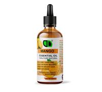 50ML Dropper | DD 100% Pure Natural Mango Essential Oil | Perfect for Aromatherapy, Diffusers | Great for Skin and Hair Care | Healing Properties | Relaxation and Stress Relief
