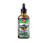 50ml Dropper | Fractionated Coconut Oil, 100% Pure Natural Carrier Oil for Skin, Hair, Lip Gloss, DIY Beauty Recipes, Aromatherapy, Massage, Cuticules - MCT Oil - Cruelty Free, Vegan