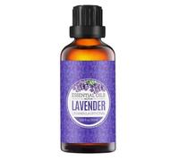 50ml or 100ml Lavender Essential Oil - 100% Pure Natural Aromatherapy Oil for Diffuser, Skincare, Massage & Relaxation - Organic, Therapeutic Grade (50mL, Lavender)