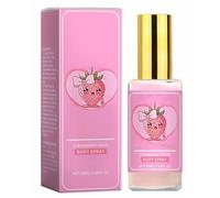 50ml Pink Tears Body Mist, Fresh Strawberry Body Milk Mist Spray, Body Perfume, Strawberry Perfumes For Women, Long Lasting Refreshing Aroma, Hydrating Lightweight (1Pcs)