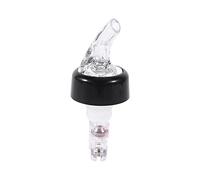 50mL Plastic Measured Liquor Bottle Pourer Automatic Pourer Quick Shot Spirit Measure Pourers with Dust Caps for Tequila Cocktail Home Bar Tools (White)