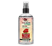 50ml Spray | Pure Natural Organic Rose Water Face Astringents, Beauty, Skin, Face Tonner Restores Skin Ph Balance, Suitable for All Skin Types 100% Vegan (50ml Spray)