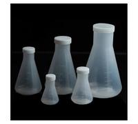 50ml To 1000ml Lab Plastic Erlenmeyer Flask Container Bottle With Screw Cap For Laboratory Laboratory Equipment