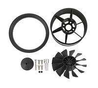 50mm 12 - Blade Ducted Fan for RC Planes, High - Rigidity Plastic RC Ducted Fan with Dynamic Balance, Compatible with QF2611 3300/4000/4600/5000KV Brushless Motor (Forward oar)