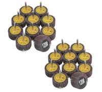 50mm 120 Grit Abrasive Flap Wheel Discs Sanding Rust Removal 6mm Shank 20pc