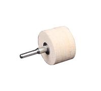 50mm 2" Compressed Wool Felt Fabric Disc Polishing Buffing Pads Wheel for Electronic Instruments, Jewelry Making Polishing Buffing Pads