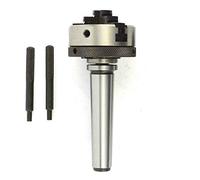 50MM 3 JAW MINI SCROLL CHUCK WITH MT1 MOUNTING SHANK 6MM DRAWBAR THREADED 14 x 1 (!!)