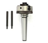 50MM 4 JAW MINI SCROLL CHUCK WITH MT3 MOUNTING SHANK 1/2 DRAWBAR THREADED 12 x 1