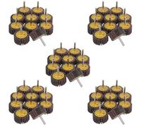 50mm 40 Grit Abrasive Flap Wheel Discs Sanding Rust Removal 6mm Shank 50pc