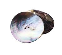 50mm/45mm 2 Holes Big Natural Shell Buttons Real Sewing Craft Decorative Accessories(45mm 12pcs)