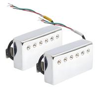 50Mm 52 Mm Pickups For Electric Guitar, 2 Pcs, Dual Coil Metal Pickups, Compatible With Lp, Sg, Es, Guitars
