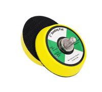 50mm/70mm Mini Orbital Air Sander, Small Pneumatic Random Orbital Sander with Hook and Loop Sanding Pads,M6 Thread Plate