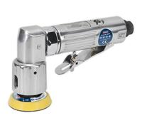 50mm Air Mini Disc Orbital Sander - 1/4" Bsp - Variable Speed - Aluminium Body