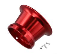 50mm Aluminum Alloy Carburetor Air Filter Wind Cup for 24/26/28/30mm Motorcycle and For ATV, Compatible with and OKO 24-30(Red 50mm)