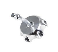 50mm Aluminum Fuel Tank Cap With Vent Universal Fit Compatible with Most Motorcycle Dirt Bike ATV Compatible With Various Racing Models(Silver)