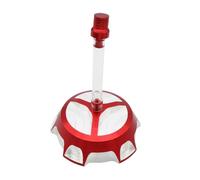 50mm Aluminum Motorcycle Gas Fuel Petrol Tank Cap Universal Fit Compatible with Most Dirt Bikes ATVs Refit Parts Compatible With Various Models(Red)