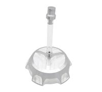 50mm Aluminum Motorcycle Gas Fuel Petrol Tank Cap Universal Fit Compatible with Most Dirt Bikes ATVs Refit Parts Compatible With Various Models(Silver)