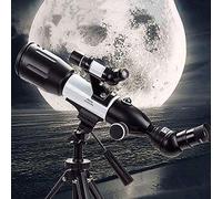 50mm Aperture 500mm Focal Length AZ Mount Astronomical Refracting HD Professional/Waterproof Fogproof Low Light Night Vision Durable with Backpack and Moon Filter