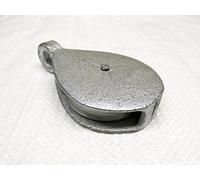 50MM Awning Pulley Single Cast Sheave Fixed Round Eye (Rope Pulling Washing Line)