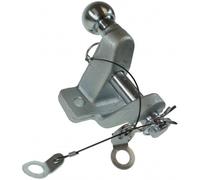 Ball coupling for 750kg ROUND 50mm towing device trailer tow hitch DEKRA