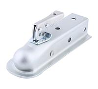 50Mm Ball Hitch Ball Hitch Coupling Tow Hitch Trailer Hitch Heavy Duty Trailer Hithch Coupling Cast Steel Unbraked Trailer Hitch Quick & Secure Fit For Most 2-Inch Ball